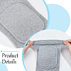 Sponge & Polyester Yoga Sports Knee Pads AJEW-WH20054-202A-02-6