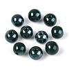 Electroplate Round Glass Beads Strands EGLA-T029-07A-1