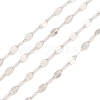 925 Sterling Silver Dapped Chains STER-K186-01S-1