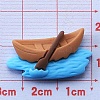 Camping Theme Opaque Resin Cabochons RESI-E027-04E-1