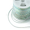 17M Rainbow Color Polyester Sewing Metallic Thread OCOR-E026-08C-2