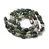 Natural Moss Agate Beads Strands G-L608-A03-01-3