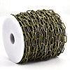 Unwelded Iron Paperclip Chains CH-S125-09B-AB-4