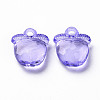 Transparent Acrylic Pendants TACR-S154-28B-47-2