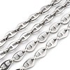 Tarnish Resistant 304 Stainless Steel Link Chains STAS-H111-01P-1