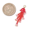 Glass Seed Beaded Pendants PALLOY-MZ01230-04-2