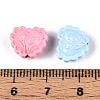 Baking Paint Alloy Beads PALLOY-T090-66-3