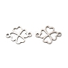 Non-Tarnish 201 Stainless Steel Connector Charm STAS-I199-C01-P-1