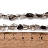 Natural Smoky Quartz Beads Strands G-I389-A31-01A-5