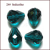 Imitation Austrian Crystal Beads LS-SWAR-F062-8x6mm-24-1