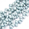 Dyed Natural Cultured Freshwater Pearl Beads Strands PEAR-L021-13-1
