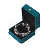 PU Leather Bangle Bracelet Storage Box OBOX-D007-11-1