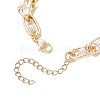 Aluminium Cable Chain Bracelets BJEW-JB12232-4