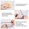 304 Stainless Steel No Punch Toilet Paper Holders AJEW-UN0001-30-5