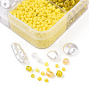 DIY 10 Style ABS & Acrylic Beads Jewelry Making Finding Kit DIY-N0012-05I-2