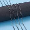 Brass Twisted Chains CHC-Q001-02B-8