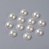 DIY Scrapbooking Imitated Pearl Acrylic Dome Cabochons X-OACR-H001-9-1