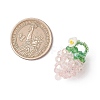 Glass Seed Beaded Pendants PALLOY-MZ01238-3
