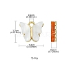 15Pcs Acrylic Charms MACR-YW0002-12KCG-4