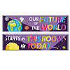 Paper Hanging Banner Classroom Decoration AJEW-WH0340-002-1