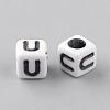 Opaque Acrylic Beads SACR-Q188-02U-2