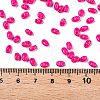 Baking Paint Glass Seed Beads SEED-T006-03R-4