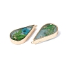 Epoxy Resin Pendants KK-Q082-02KCG-03-2