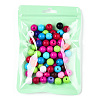 Macaron Color Plastic Yin-yang Resealable Bags OPP-N001-01B-03-3