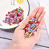 Opaque Acrylic Beads MACR-YW0001-22A-5