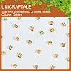 Unicraftale 100Pcs 201 Stainless Steel Beads STAS-UN0048-81-5