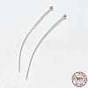 925 Sterling Silver Ball Head Pins STER-F018-03I-3