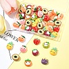50Pcs Opaque Cartoon Resin Cabochons CRES-FS0001-19-7