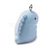 Flocky Resin Pendants FIND-S001-08D-2