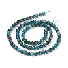 Natural Apatite Beads Strands X-G-D856-01-4mm-6