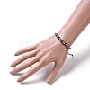 Braided Bead Bracelets BJEW-JB04820-02-4