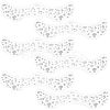 10Pcs Transfer Sticker Proof Removable Temporary Tattoos Stickers DIY-SP0003-65A-02-1