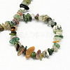 Natural Indian Agate Stone Bead Strands X-G-R192-A12-2