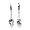 Tibetan Style Alloy Big Pendants TIBEP-T054-02AS-1