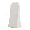 Bust Shaped Velvet Necklace Display Stands AJEW-H156-02-2