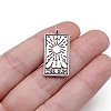 Tibetan Style Alloy Pendants X-TARO-PW0001-01B-1