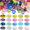 150Pcs 5 Styles Opaque Acrylic European Beads OACR-SP0001-46-1