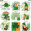 PET Heat Transfer Film Logo Stickers Set DIY-WH0230-068-2