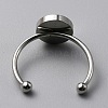 304 Stainless Steel Cuff Ring Components FIND-WH0129-74C-P-2