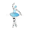 Ballerina Robot Enamel Pins JEWB-F047-01B-P-1