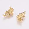 Brass Beads KK-P116-19G-2