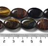 Natural 3-Color Tiger Eye Beads Strands G-P528-M22-01-5