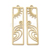 Brass Pendants KK-I010-12C-3