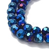 Electroplate Glass Bead Strands LS-EGLA-R042-8mm-01-3