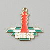 Alloy Enamel Pendants ENAM-WH20012-02G-13-1