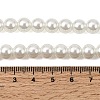 Eco-Friendly Dyed Glass Pearl Round Beads Strands HY-A008-8mm-RB001-6